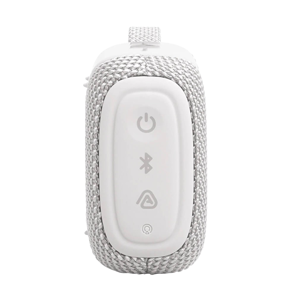 JBL White Go 5 Portable Bluetooth Speaker