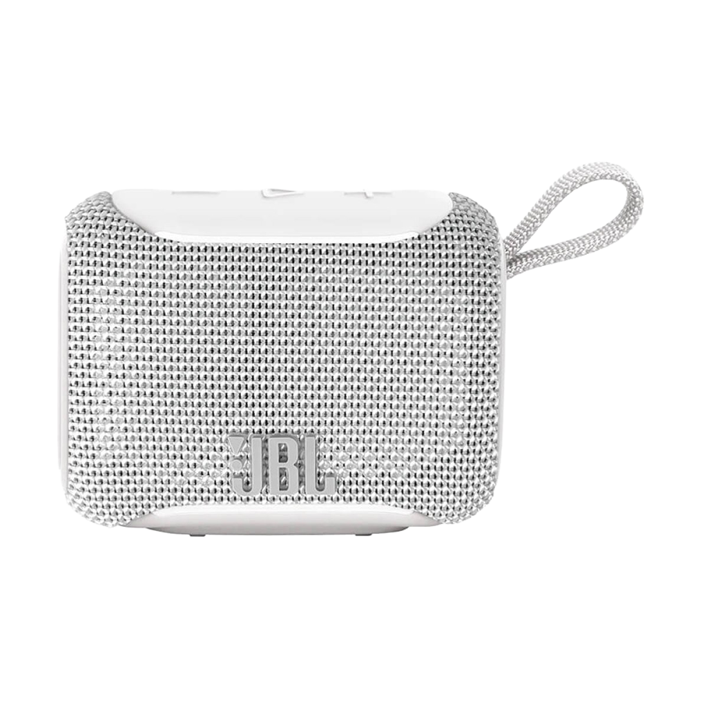 JBL White Go 5 Portable Bluetooth Speaker
