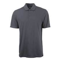 Zusa 48-Hour Men's Charcoal Friday Polo