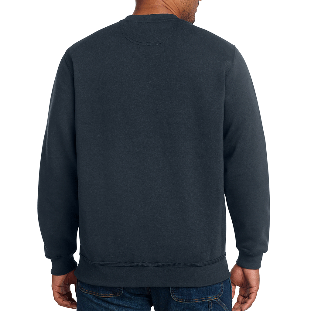 Carhartt Men's New Navy Midweight Crewneck Sweatshirt