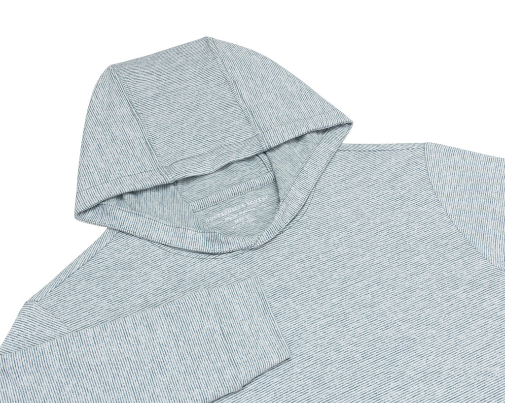 Holderness & Bourne Boy's Heathered California Spruce & White The Hamilton Hoodie