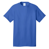 Port & Company Men's Royal Core Cotton Tee