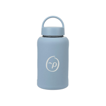 Gemline Slate Blue Axis Glass Chug Bottle - 21 Oz.