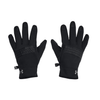 Under Armour Boy's Black/Black/Pitch Gray Storm Fleece Gloves