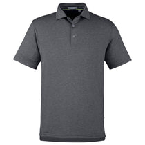 tasc Men's Black Heather Cloud Lightweight Polo