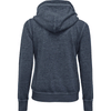 BAW Women's Vintage Navy Burn-Out Full Zip Jacket