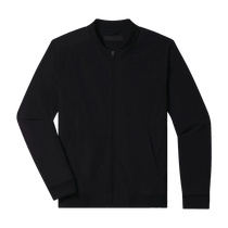 UNRL Men's Black Waypoint Bomber Jacket