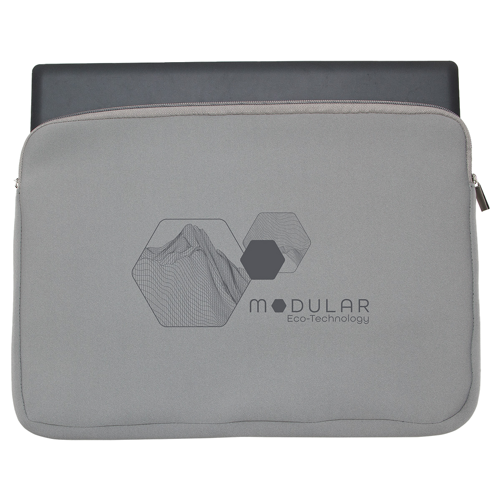Ariel Premium Warm Grey Chalet Neoprene Sleeve for 15.6" Laptops