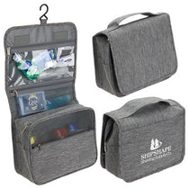 Ariel Premium Grey Carry-All Toiletry Bag