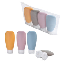 Ariel Premium Multi-Color Continental 4-Bottle Travel Set in Zippered Pouch