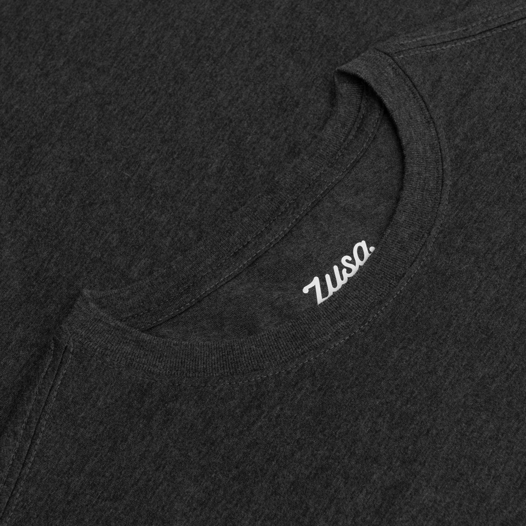48-Hour Zusa Men's Black Heather Tamarac Tee