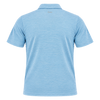 Zusa Men's Summer Sky Heather Stripe Polo