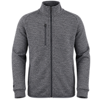 Zusa Men's Light Grey Heather Midtown Fleece Full Zip