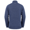 Zusa Men's True Navy Heather Midtown Fleece Full Zip