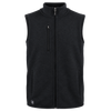 Zusa Men's Black Midtown Fleece Vest