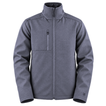 Zusa Men's Grey Cross-Hatch Wanderlust Traveler Jacket