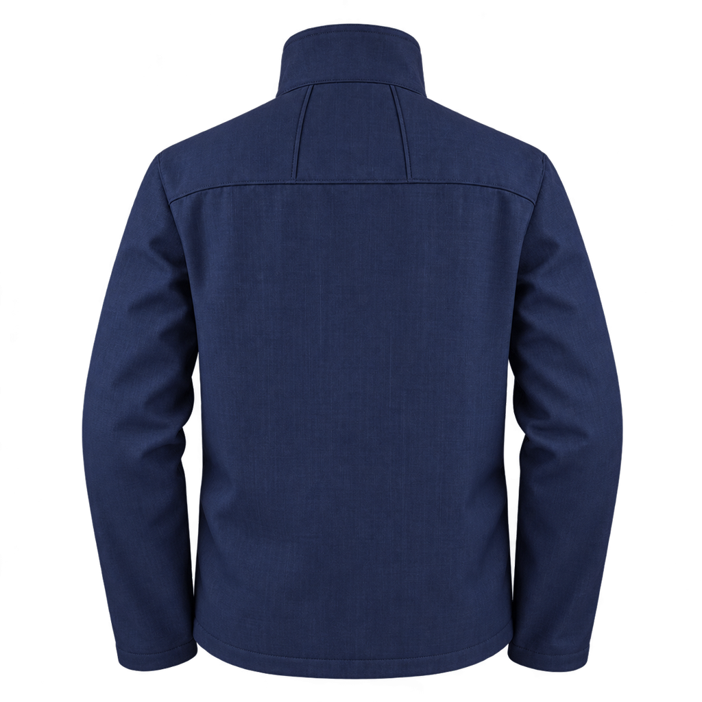 Zusa Men's Navy Cross-Hatch Wanderlust Traveler Jacket