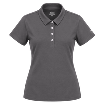 48-Hour Zusa Women's Charcoal Everyday Pique Polo