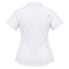 Zusa Women's White Everyday Pique Polo