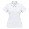 Zusa Women's White Everyday Pique Polo