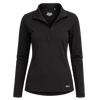 Zusa Women's Black Brisk Quarter Zip