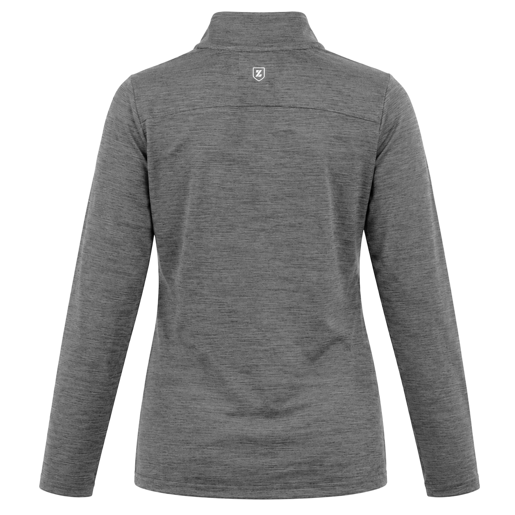 Zusa Women's Medium Grey Heather Brisk Quarter Zip