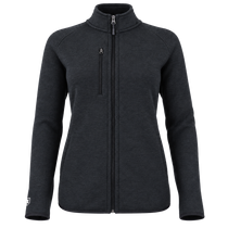 Zusa Women's Black Midtown Fleece Full Zip