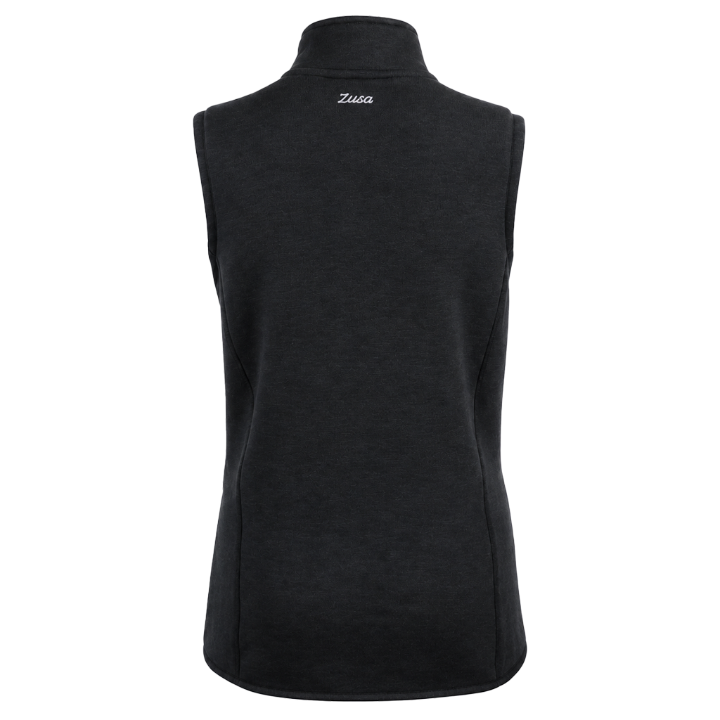 Zusa Women's Black Midtown Fleece Vest