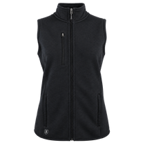 48-Hour Zusa Women's Black Midtown Fleece Vest