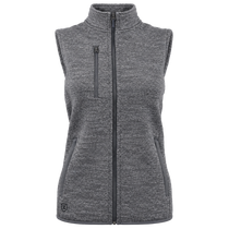 Zusa Women's Light Grey Heather Midtown Fleece Vest