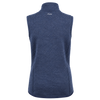 48-Hour Zusa Women's True Navy Heather Midtown Fleece Vest