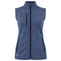 Zusa Women's True Navy Heather Midtown Fleece Vest