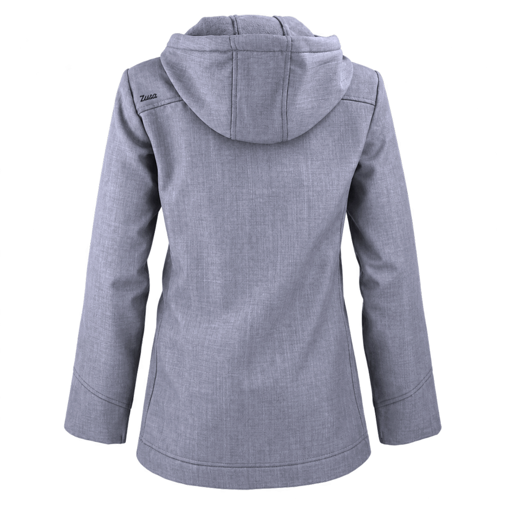 Zusa Women's Grey Cross-Hatch Wanderlust Traveler Jacket