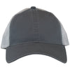 Vantage Dark Grey With Grey Clutch Bio Wash Trucker Cap