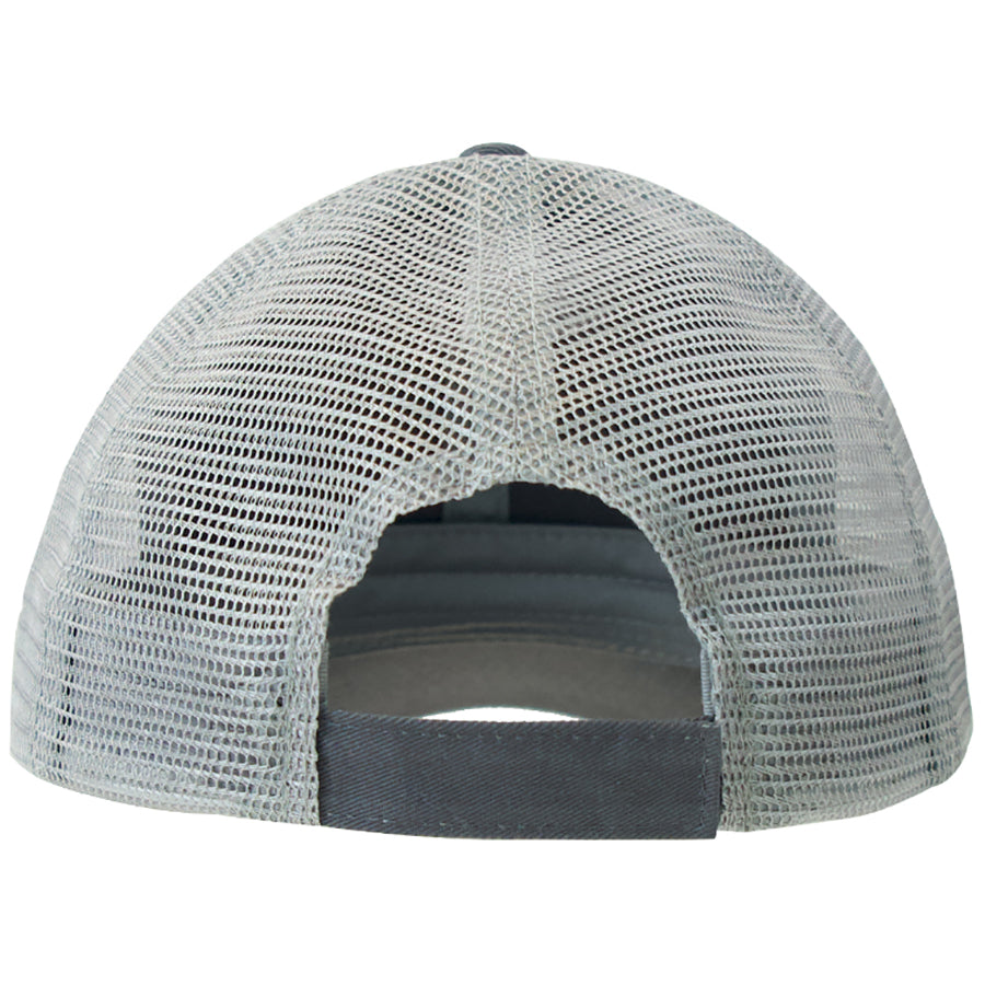 Vantage Dark Grey With Grey Clutch Bio Wash Trucker Cap