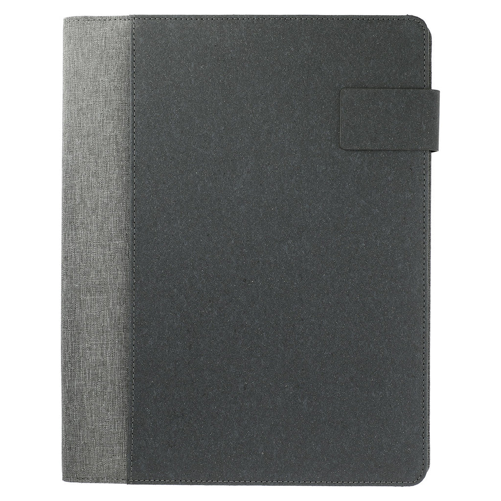 Leed's Grey Reclaim RPET 5000 mAh Wireless Charging Writing Pad