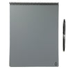 RocketBook Grey Letter Flip Notebook Set