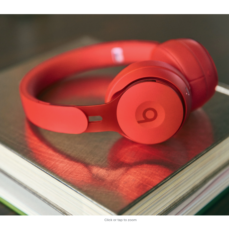 Beats - Red Solo Pro More Matte Wireless Headphones