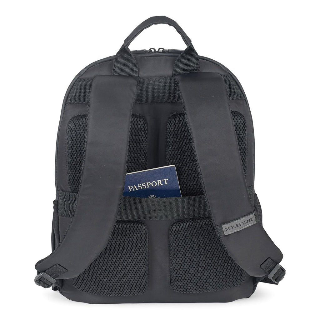 MerchPerks Moleskine Black Business Backpack