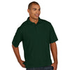 Antigua Men's Dark Pine Pique Xtra-Lite Polo