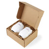 Corkcicle Gloss White Stemless Wine Cup Gift Set