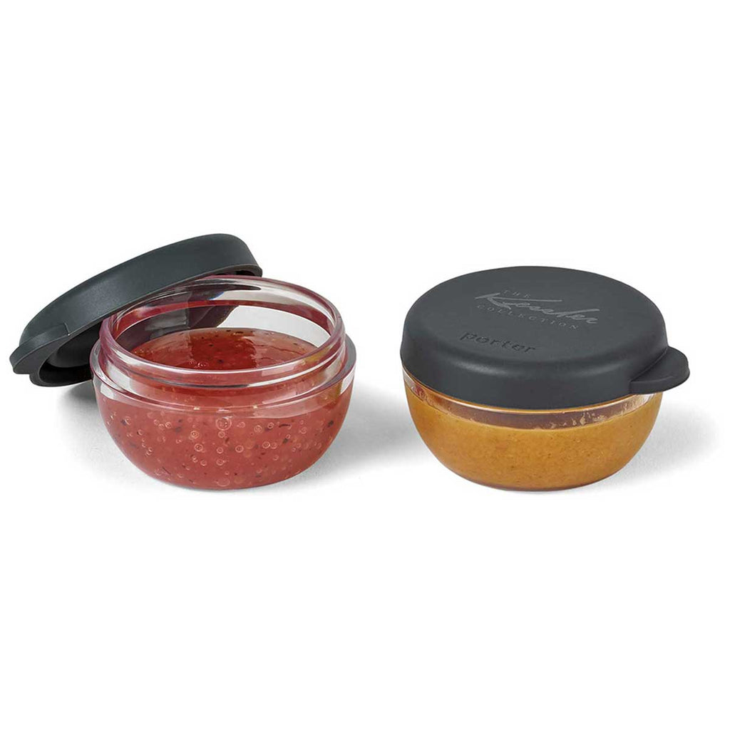 W&P Charcoal Porter Bowl - Ceramic Deluxe Lunch Gift Set