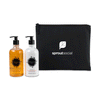 Beekman 1802 Honeyed Grapefruit Farm to Skin Ultimate Hand Care Gift Set with Black Pouch