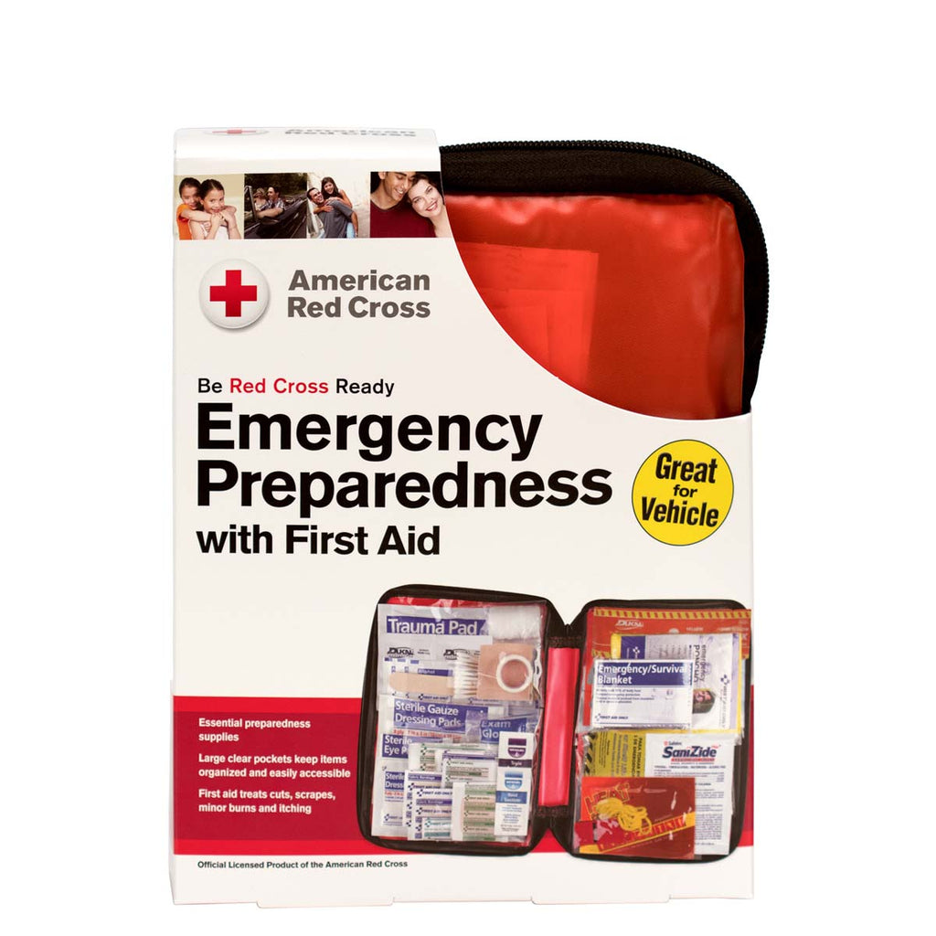 American Red Cross Red Preparedness Backpack Bundle