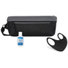 Gemline Black On the Move Reusable Stretch Face Mask PPE Kit