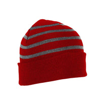 Antigua Dark Red/Charcoal Heather Crisp Beanie