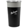 Gemline Warm Grey/Black Arlo Colorblock Stainless Steel Tumbler - 20 oz.