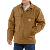 Carhartt Men's Tall Brown Flame-Resistant Duck Traditional Coat