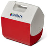 Igloo White/Red Star Playmate Pal 7 Qt Cooler