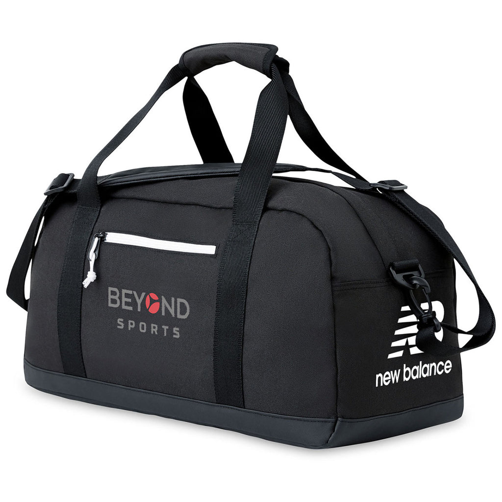 New Balance Black Athletics Duffel Bag